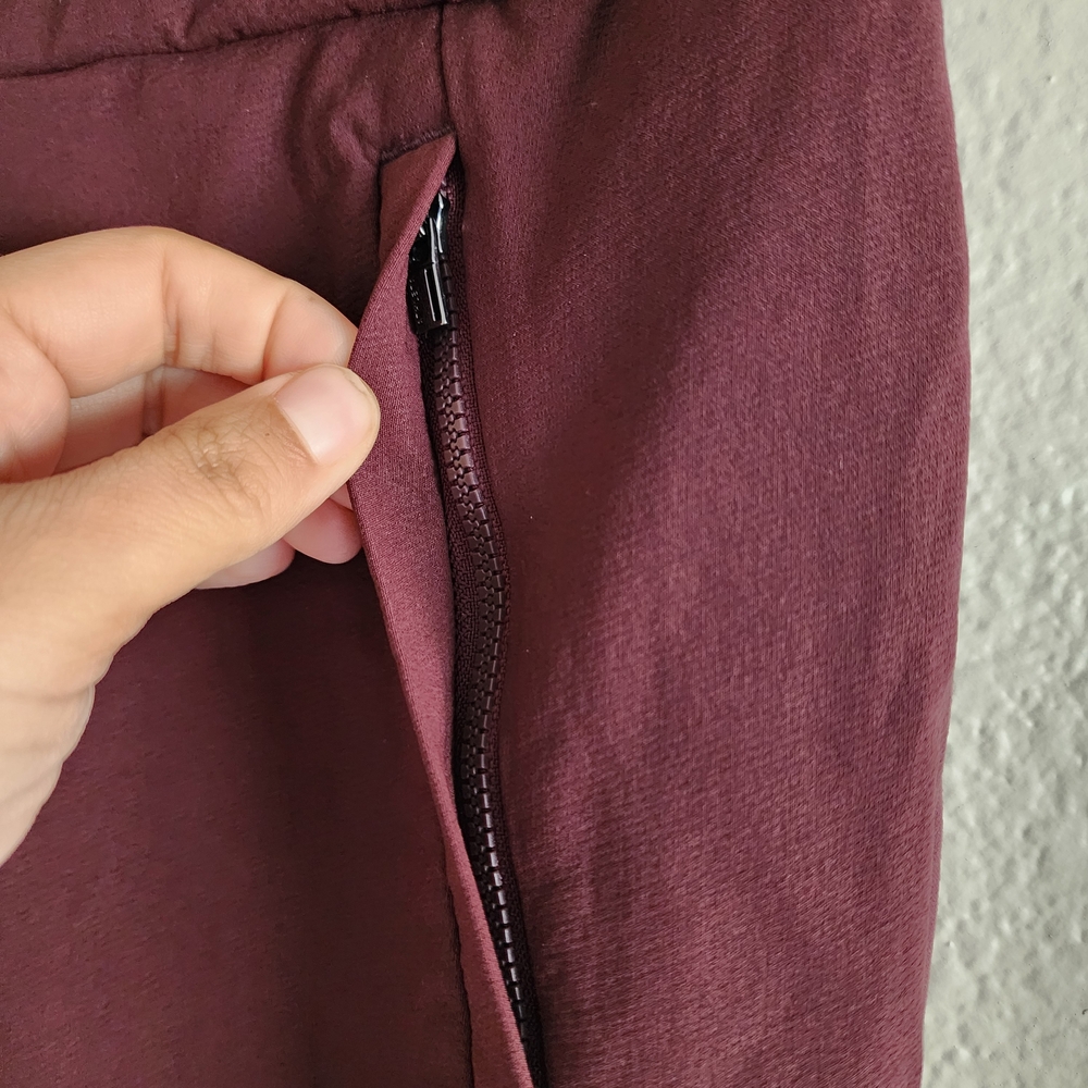 Athleta Maroon Track Pants - Picture 8 of 13